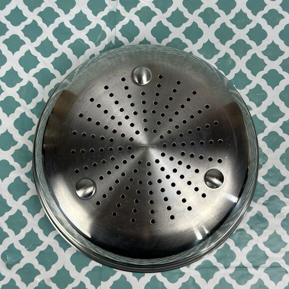 TRAMONTINA‎ Steamer Basket Strainer 8 Inch Stainless steel - Picture 3 of 8